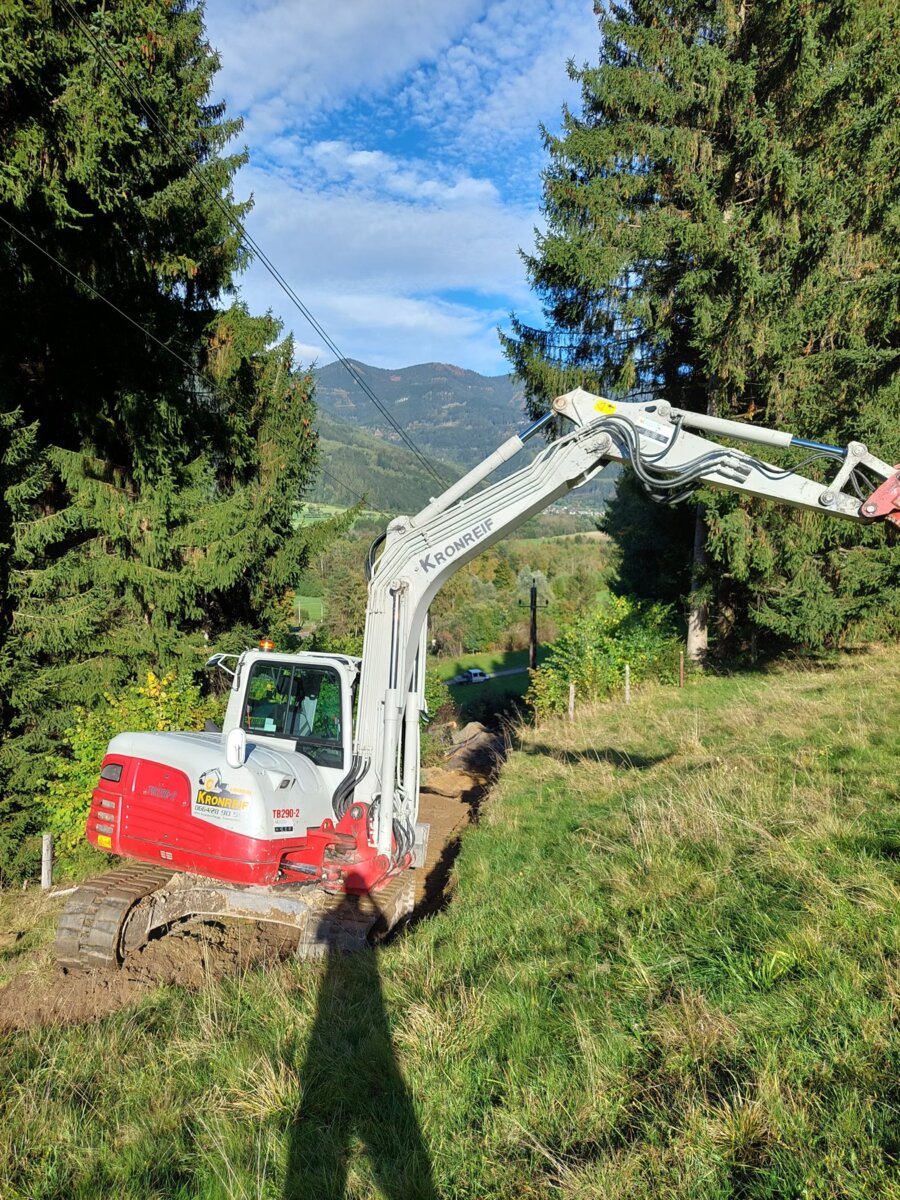 Bagger im Bezirk Liezen